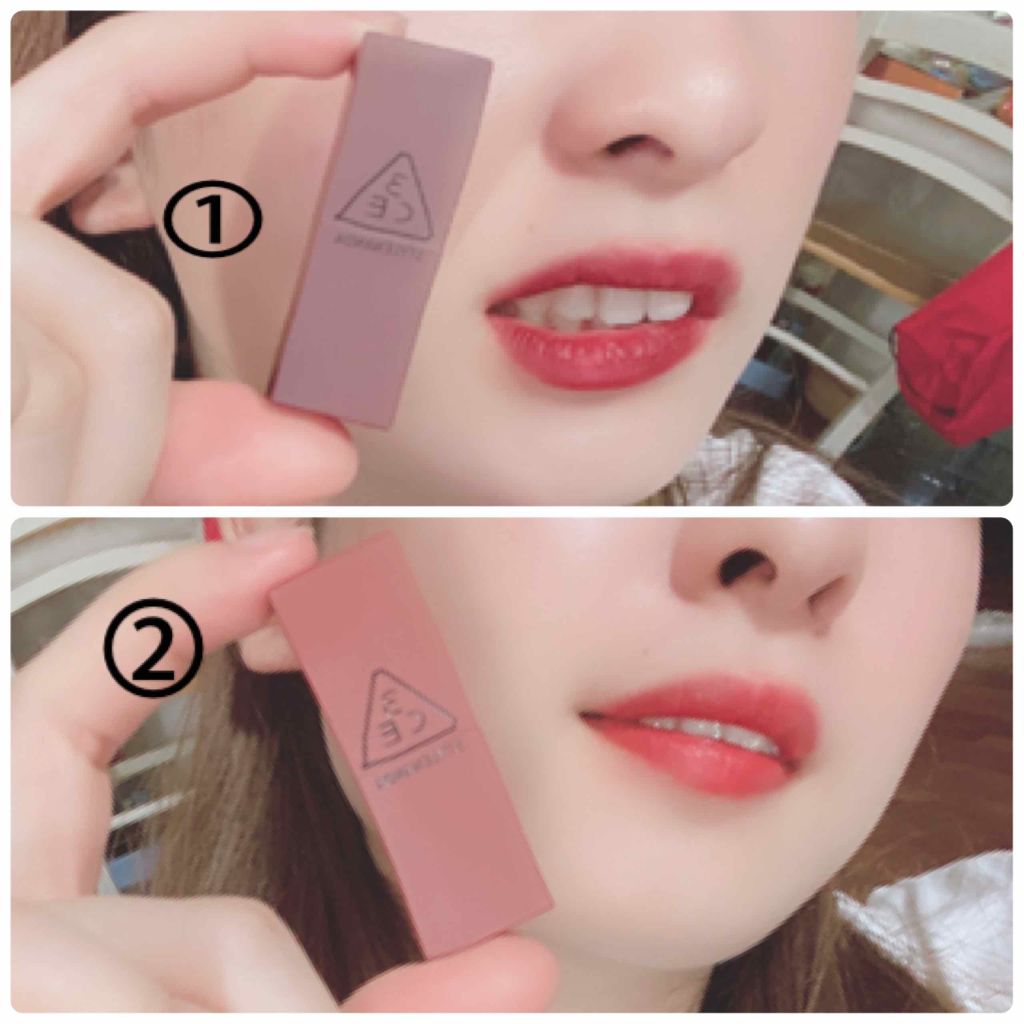 3CE LIP COLOR MINI KIT/3CE/口紅を使ったクチコミ（2枚目）