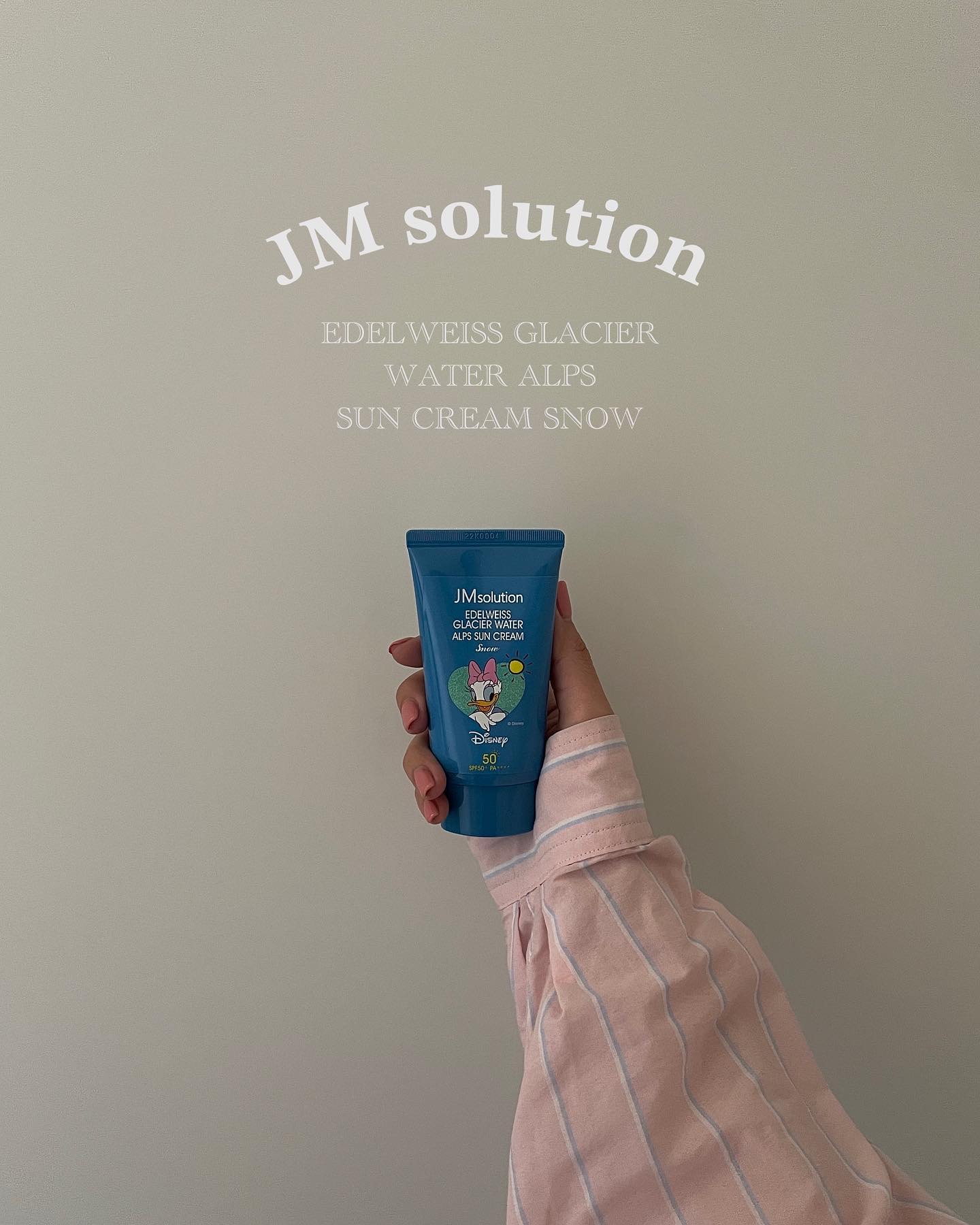 エーデルワイス氷河水アルプスUVクリーム スノー/JMsolution/日焼け止めクリームを使ったクチコミ（1枚目）