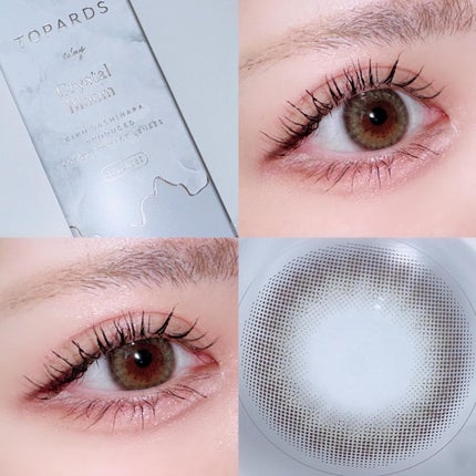 TOPARDS 1day クリスタルブルーム/TOPARDS/ワンデー(1DAY)カラコンを使ったクチコミ(1枚目)