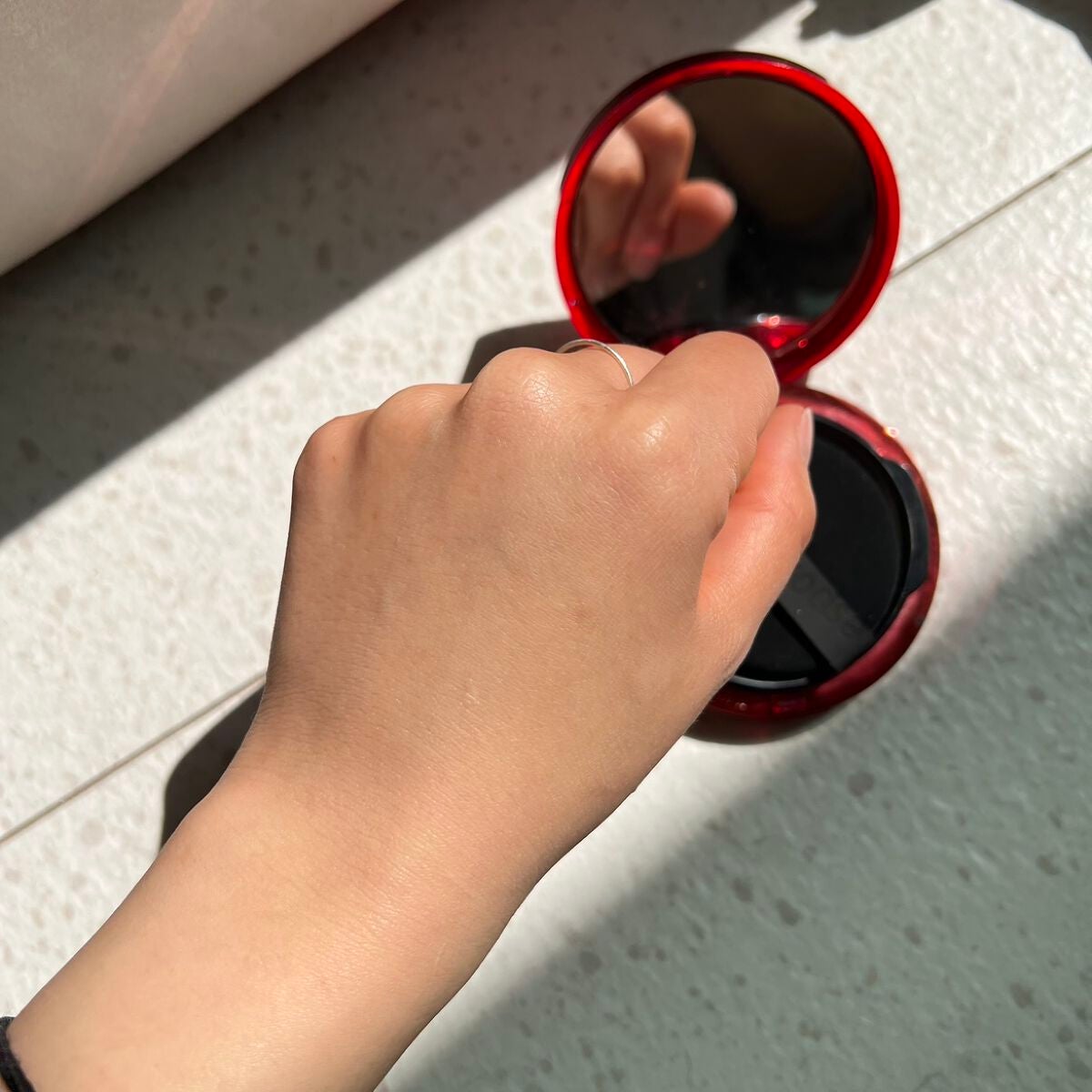 プロテーラービーベルベットカバークッション/espoir/クッションファンデーションを使ったクチコミ(2枚目)