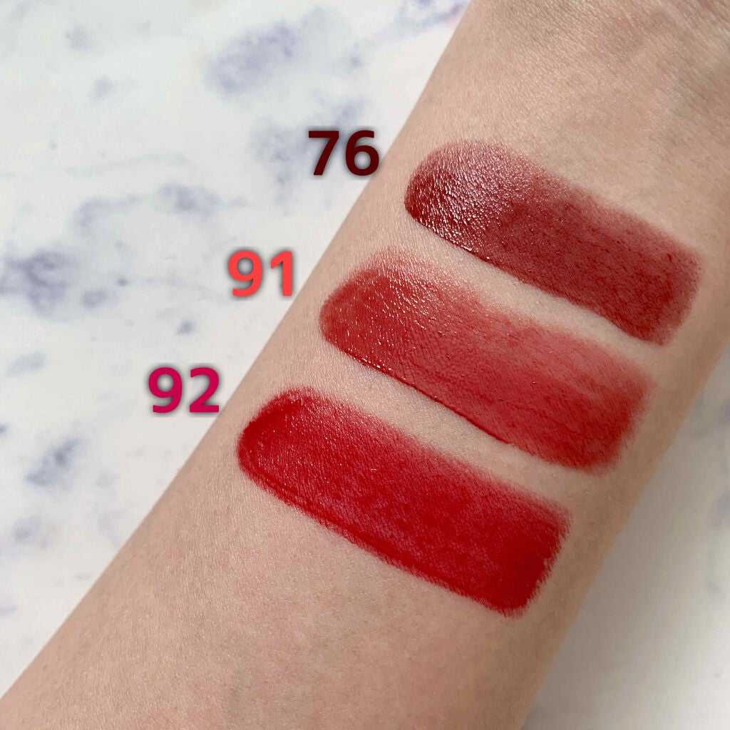 ルージュ ヴォリュプテ シャイン/YVES SAINT LAURENT BEAUTE/口紅を使ったクチコミ(2枚目)