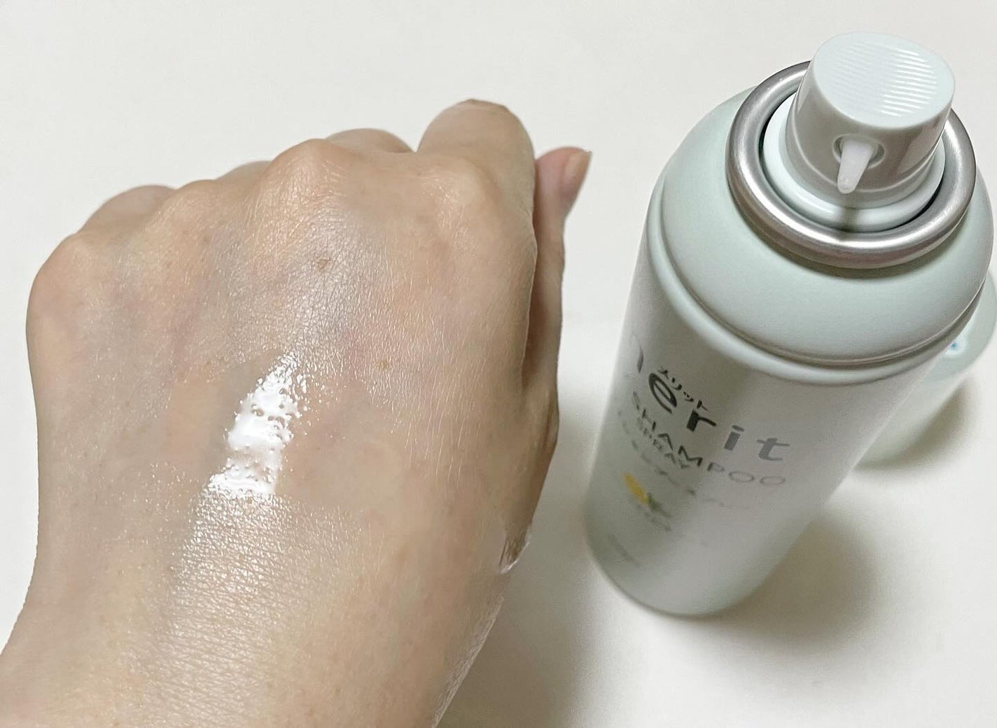 メリット ドライシャンプーシート すっきり爽快タイプ/メリット/ドライシャンプーを使ったクチコミ(2枚目)