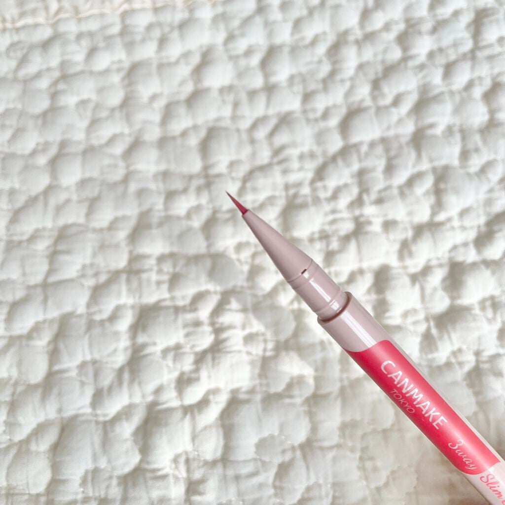 3wayスリムアイルージュライナー/キャンメイク/リキッドアイライナーを使ったクチコミ(2枚目)