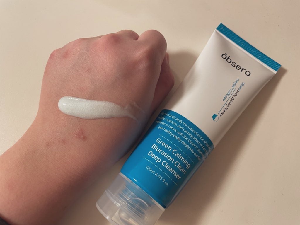 グリーンカーミングブルーレーションクリーンアンプル/obsero/美容液を使ったクチコミ(2枚目)