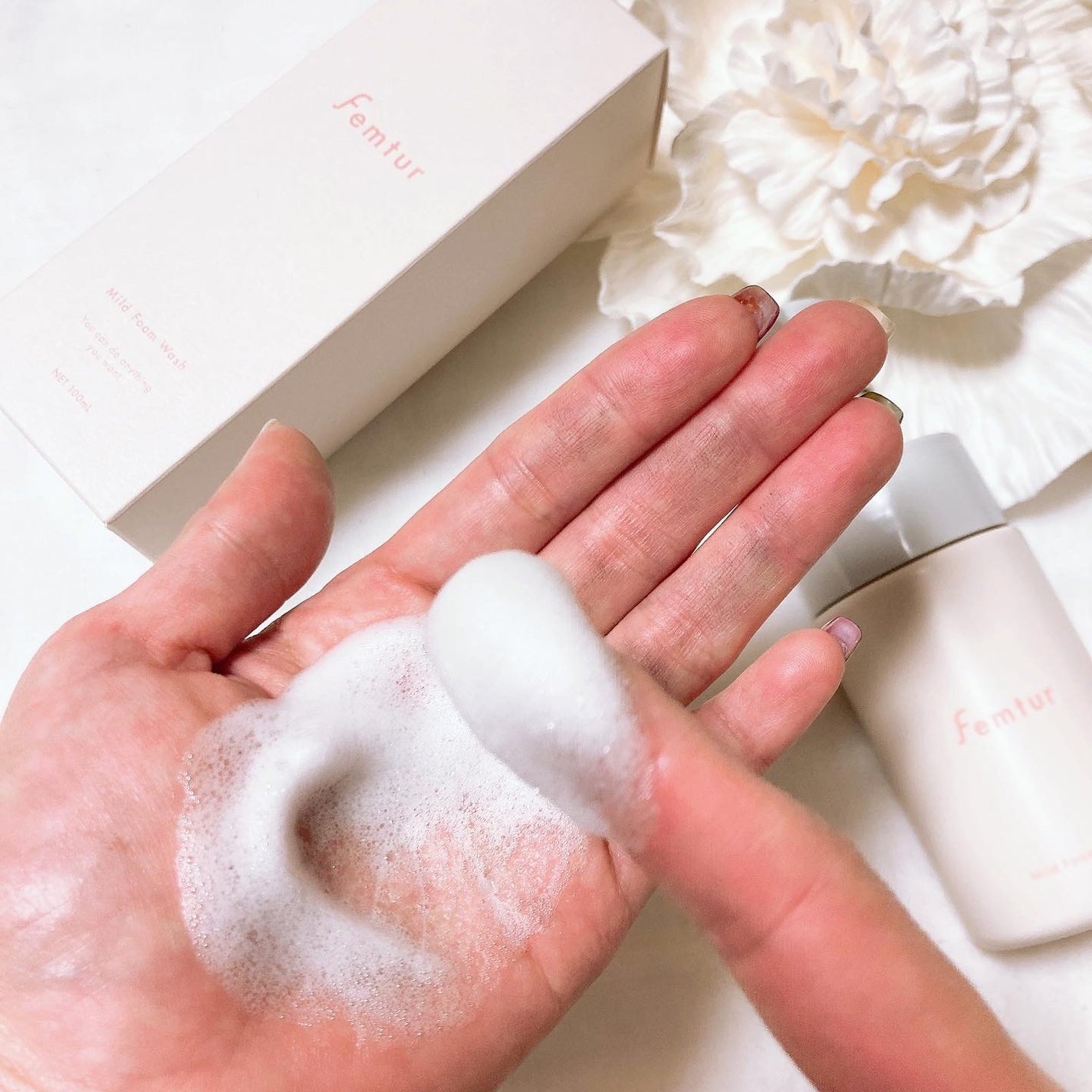 フェムチャー マイルドフォームウォッシュ/アンファー(スカルプD)/デリケートゾーンケアを使ったクチコミ(3枚目)