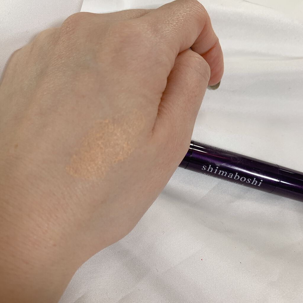 ホワイトカバースティック/shimaboshi/化粧下地を使ったクチコミ（2枚目）