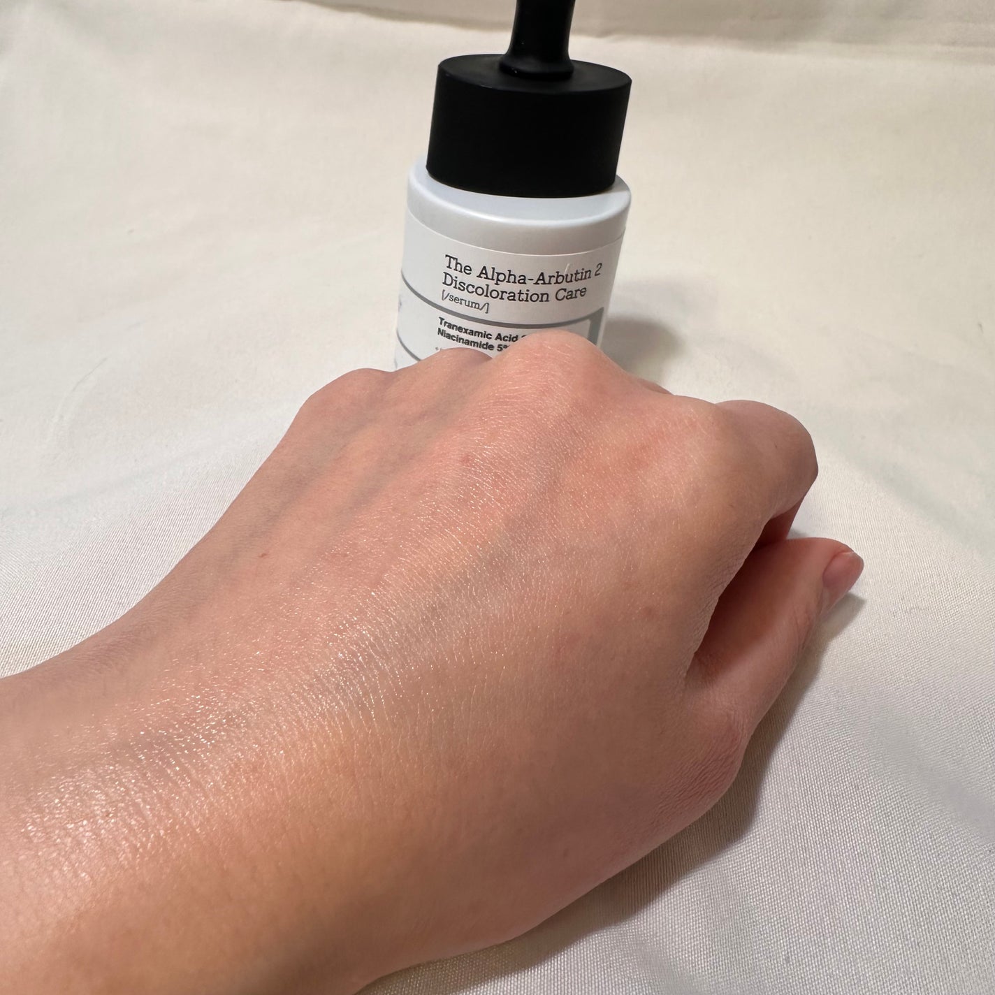 RXザ・アルファアルブチン2 ニキビ跡ケアセラム/COSRX/美容液を使ったクチコミ(3枚目)