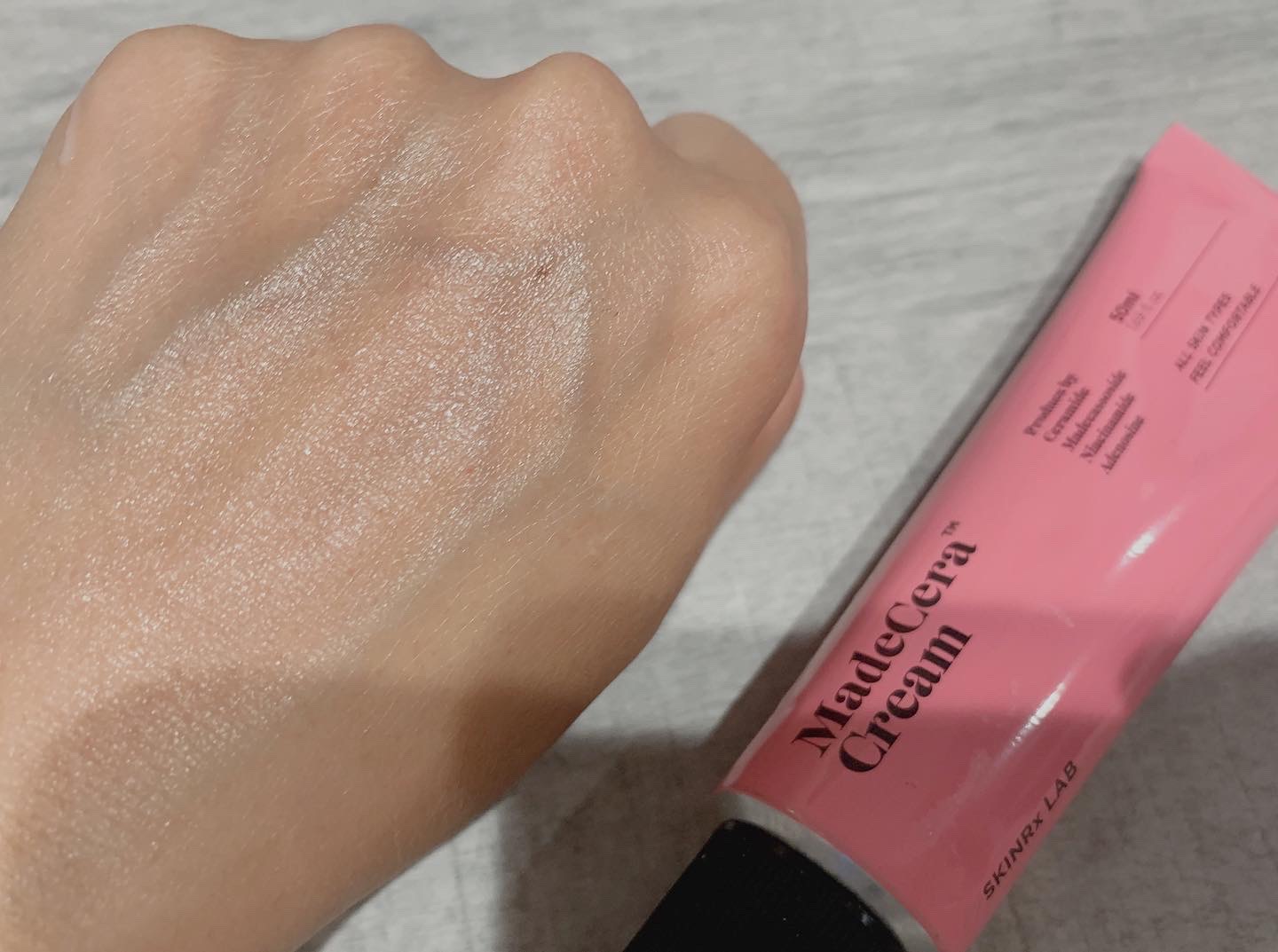 マデセラクリーム/SKINRx LAB/フェイスクリームを使ったクチコミ（3枚目）