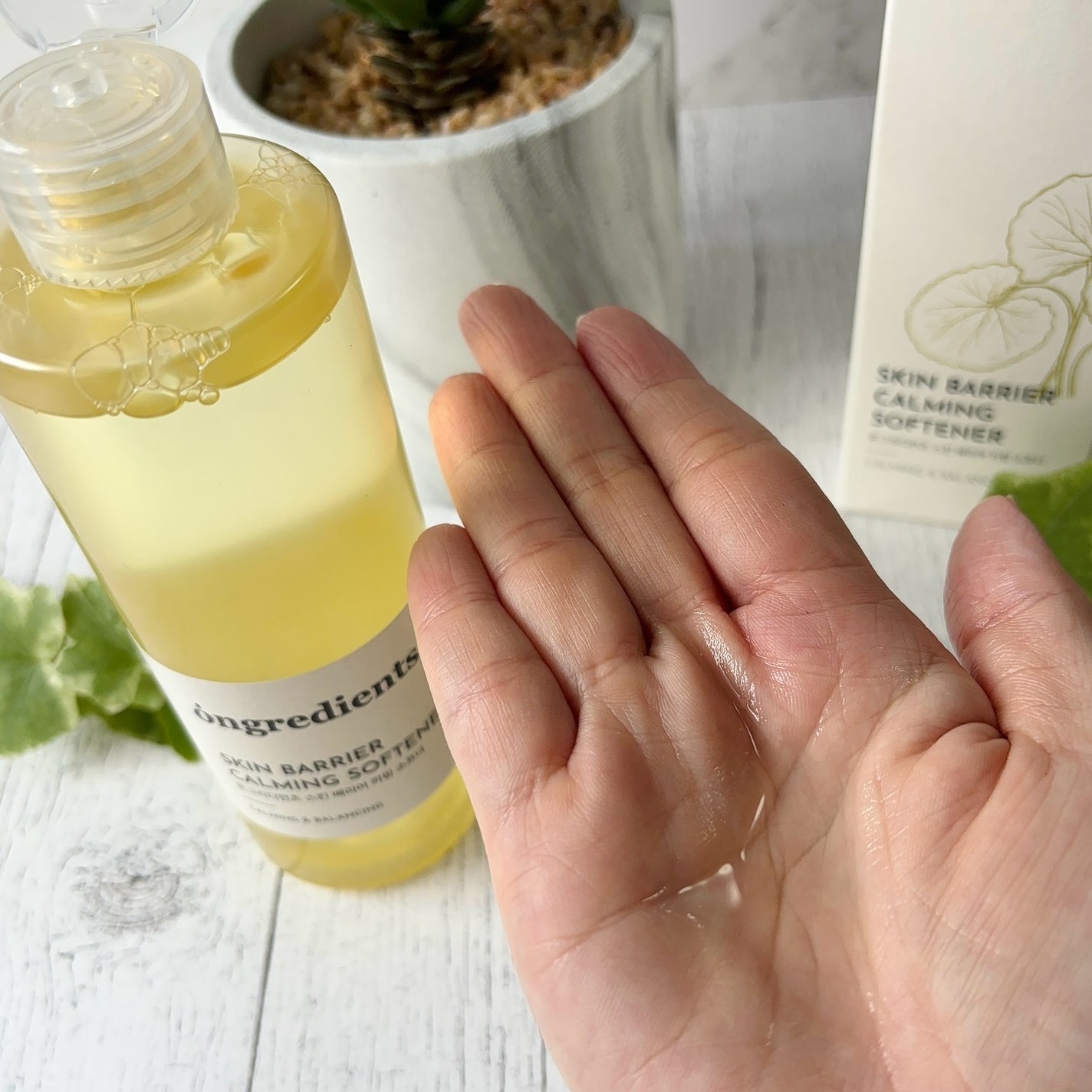 オングリディエンツ スキンバリアカーミングソフナー/Ongredients/化粧水を使ったクチコミ(4枚目)