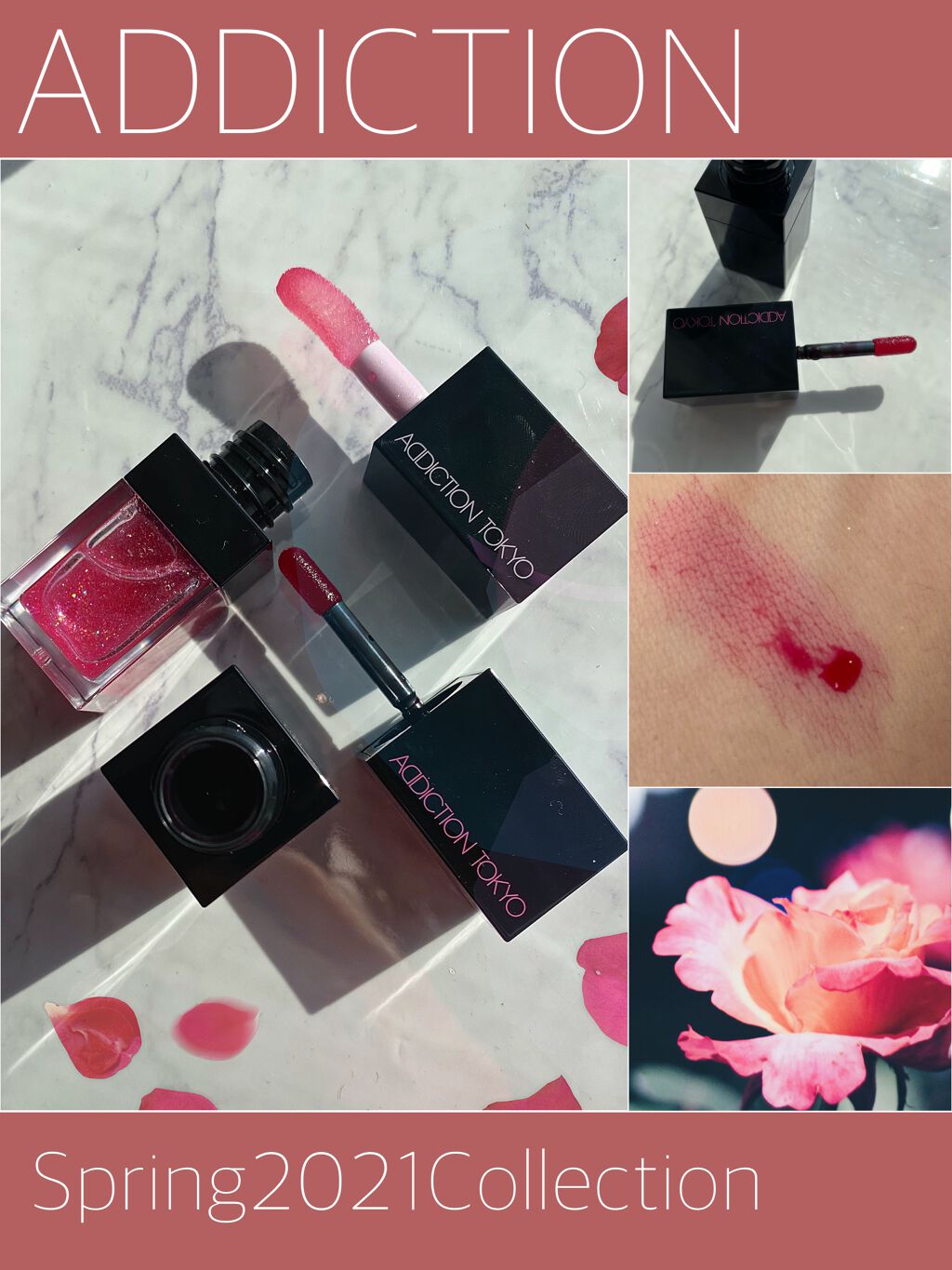 チーク ティント ＜ウォータリーチーク＞ 004 New Sensation/ADDICTION/リキッドチークを使ったクチコミ（1枚目）