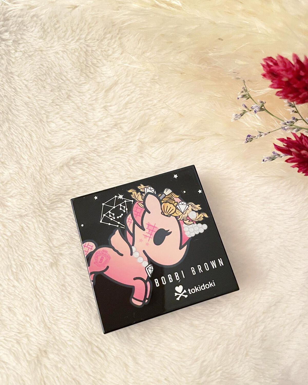 ハイライティング パウダー L01 ピンクグロウ(グロウユニコーン限定パッケージ)/BOBBI BROWN/パウダーハイライトを使ったクチコミ（1枚目）