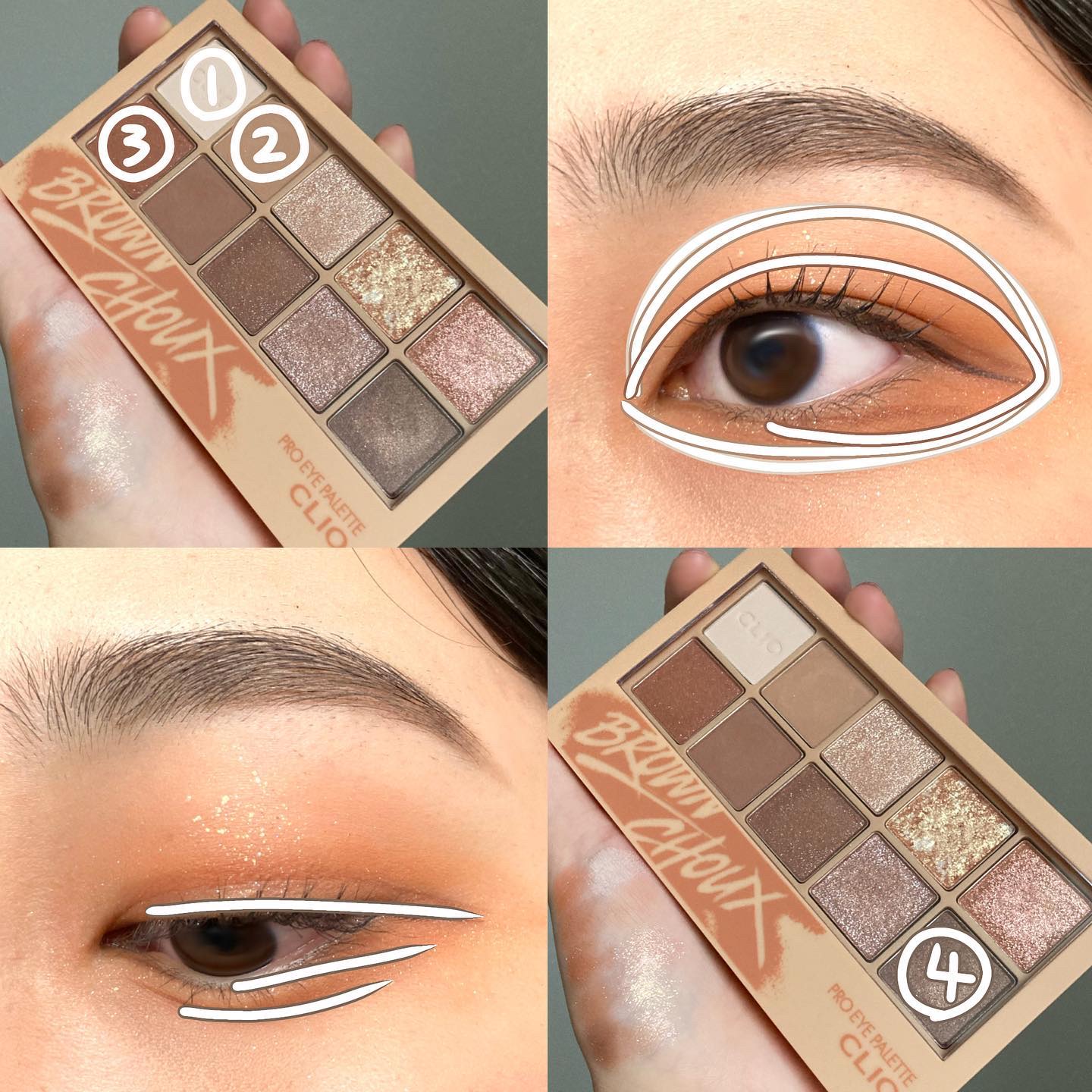 アミュチア セレクトタッチアイシャドウ G202 サンセットビジュー/クラブ/リキッドアイシャドウを使ったクチコミ（2枚目）