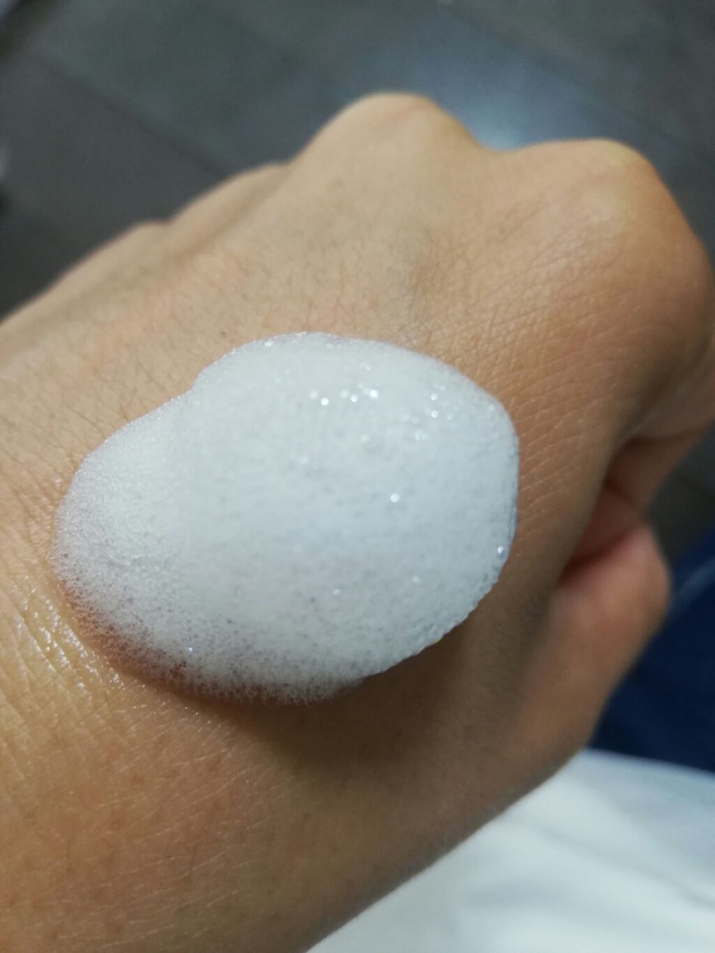 泡洗顔フォーム・敏感肌用/無印良品/泡洗顔を使ったクチコミ（2枚目）