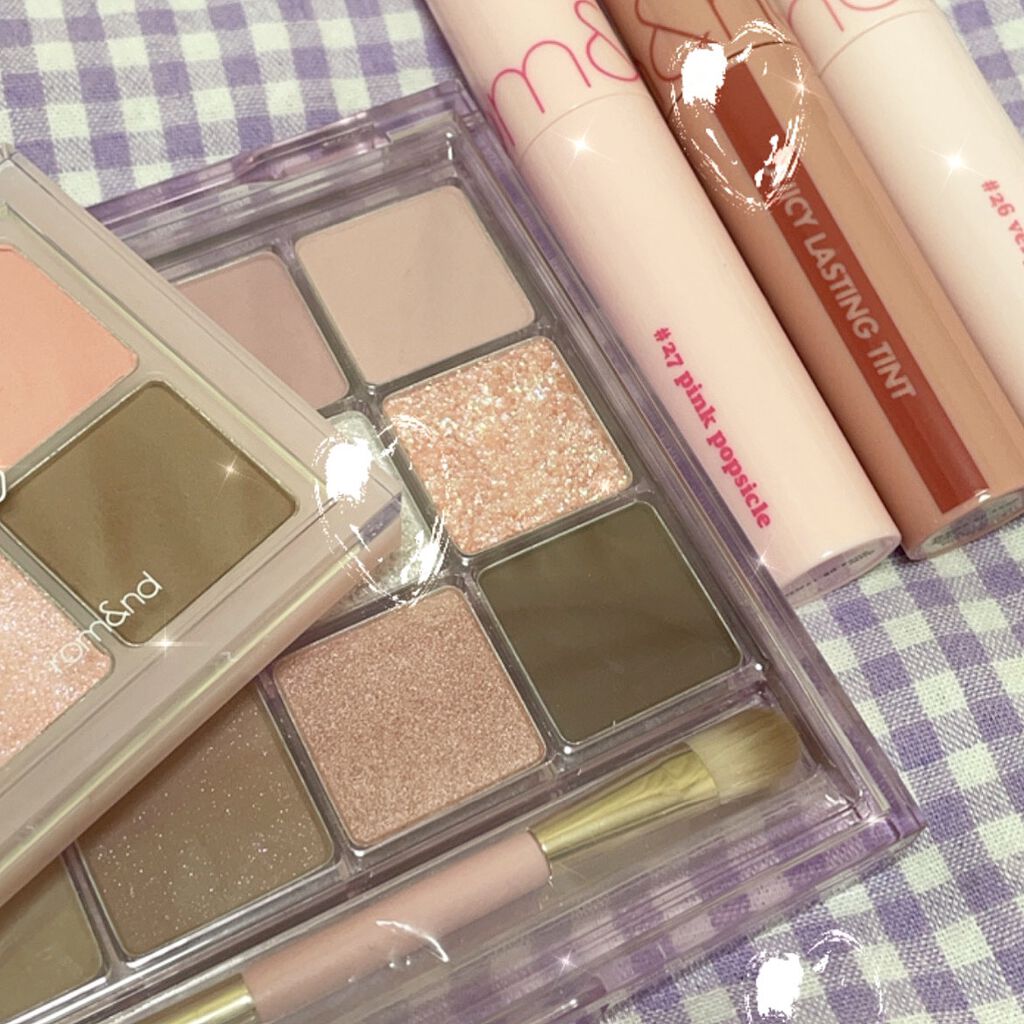 ベターザンアイズ/rom&nd/アイシャドウパレットを使ったクチコミ（1枚目）