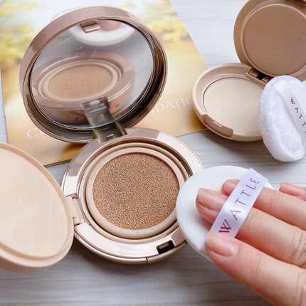 WATTLEクッションファンデーション/WATTLE/クッションファンデーションを使ったクチコミ(4枚目)