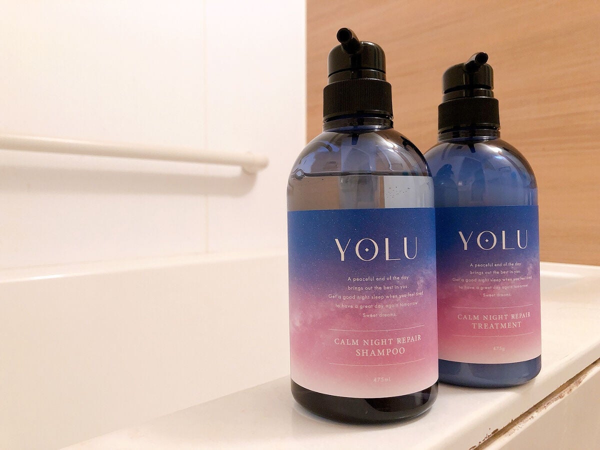カームナイトリペアシャンプー/トリートメント/YOLU/市販シャンプーを使ったクチコミ(2枚目)