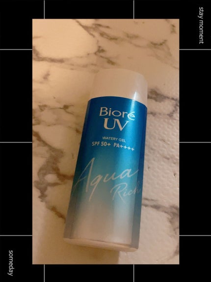 ビオレUV アクアリッチウォータリージェル /ビオレ/日焼け止め・UVケアを使ったクチコミ(1枚目)