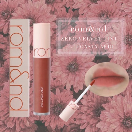 ゼロベルベットティント/rom&nd/リップティントを使ったクチコミ(2枚目)