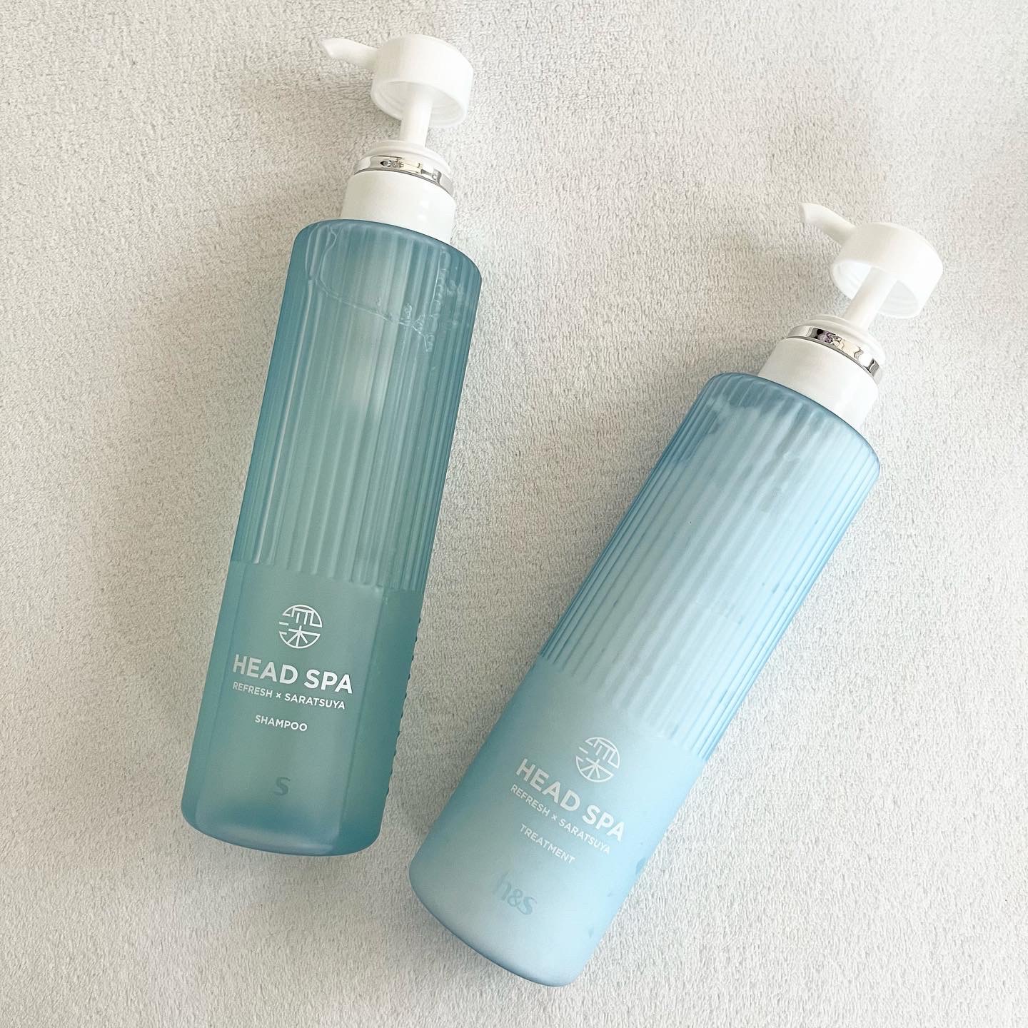 リフレッシュ × さらつや シャンプー/トリートメント/h&s/市販シャンプーを使ったクチコミ（1枚目）