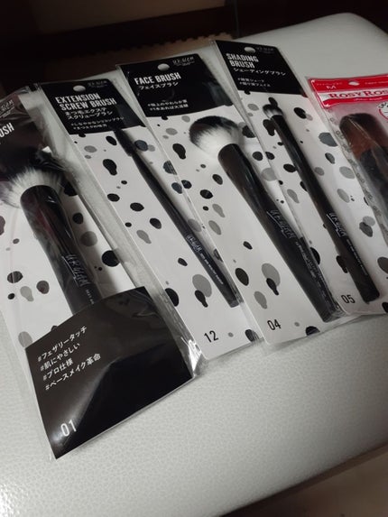 UR GLAM POWDER BRUSH/U R GLAM/メイクブラシを使ったクチコミ(1枚目)