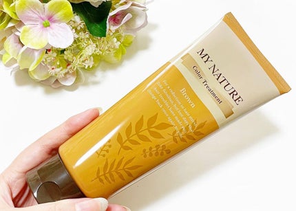 オールインワン カラートリートメント/マイナチュレ/ヘアカラーを使ったクチコミ(3枚目)