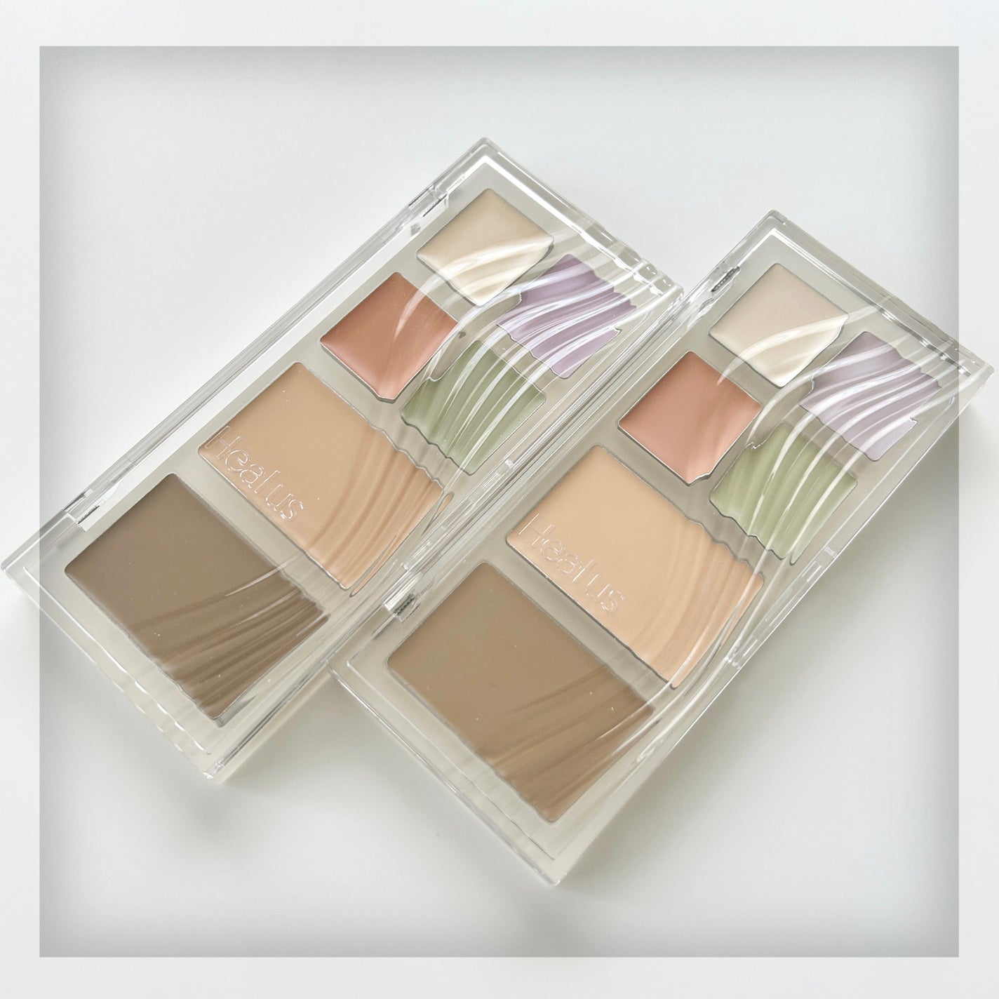 ブリージングコンシーラーパレット/Healus/パレットコンシーラーを使ったクチコミ(2枚目)