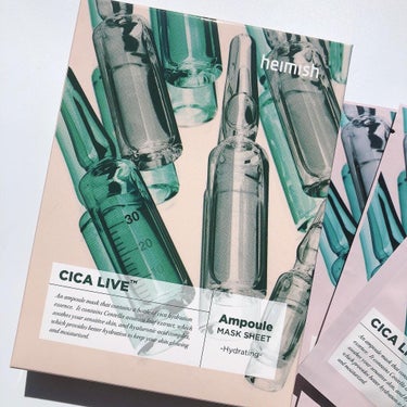  Cica Live Ampoule Mask/heimish/シートマスク・パックを使ったクチコミ（2枚目）