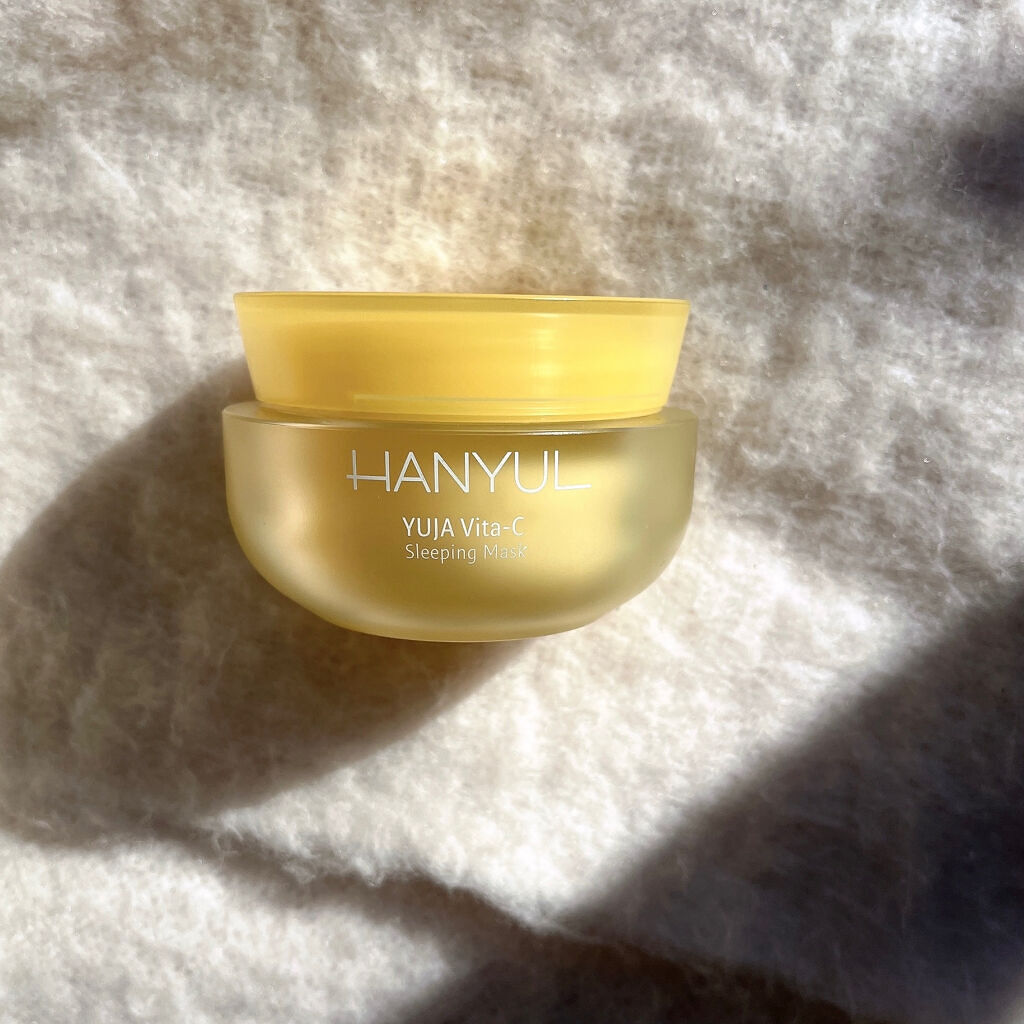 月光ゆず睡眠パック(旧バージョン)/HANYUL(ハンユル)/フェイスクリームを使ったクチコミ（1枚目）