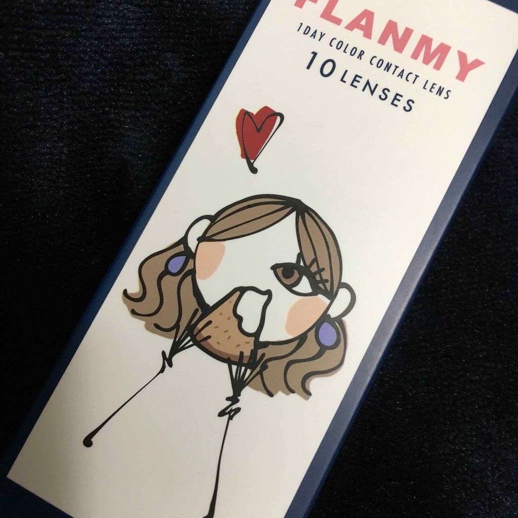 FLANMY 1day/FLANMY/ワンデー(1DAY)カラコンを使ったクチコミ(1枚目)