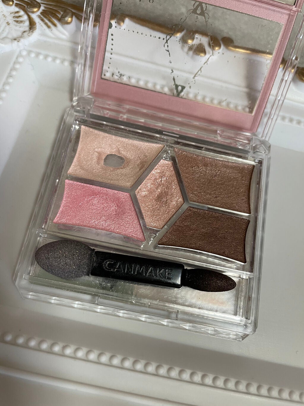 【旧品】パーフェクトスタイリストアイズ/キャンメイク/アイシャドウパレットを使ったクチコミ(2枚目)