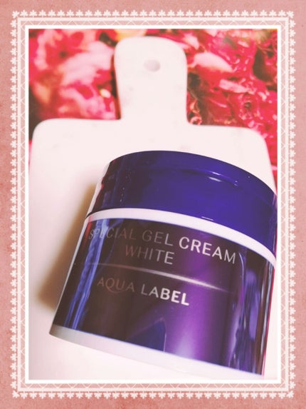 スペシャルジェルクリームA (ホワイト)(医薬部外品)/アクアレーベル/オールインワン化粧品を使ったクチコミ(2枚目)