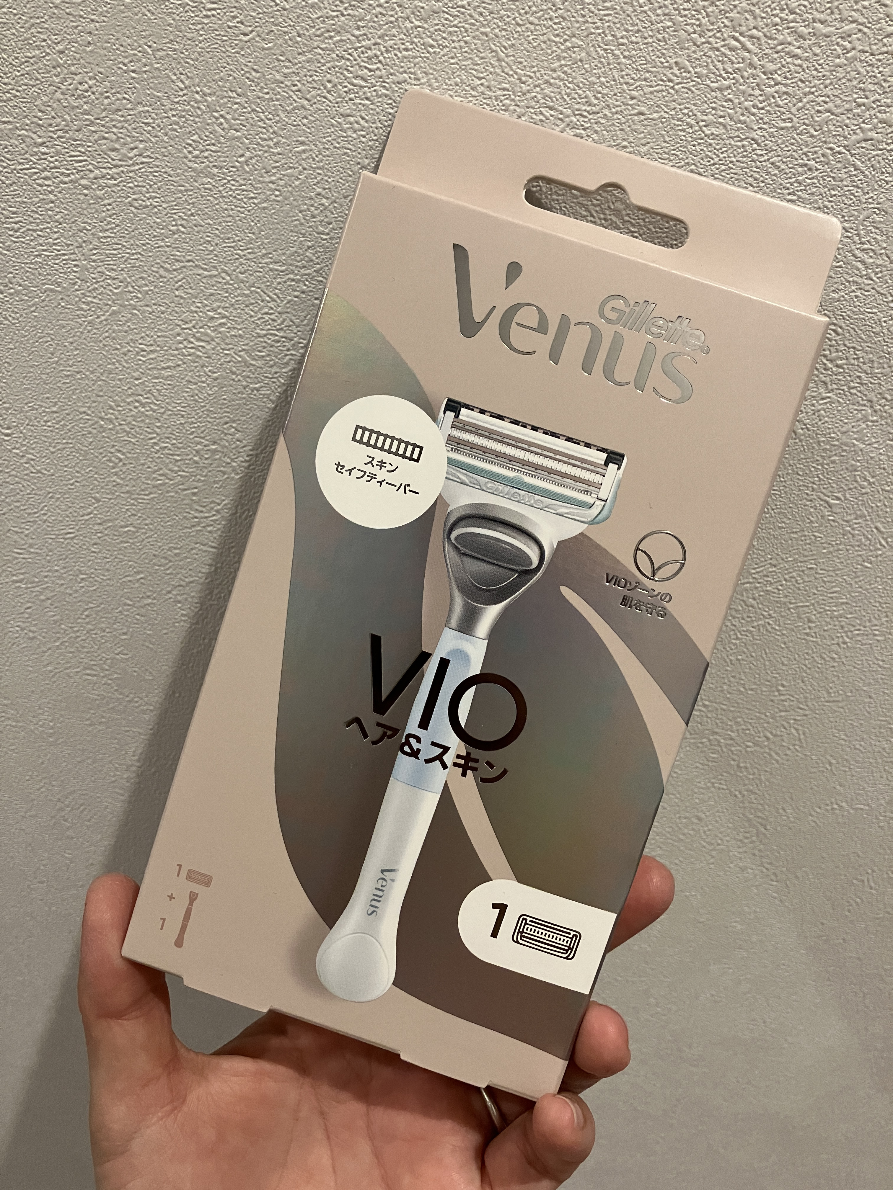 ヴィーナス VIO ヘア&スキン カミソリ/Gillette Venus/シェーバーを使ったクチコミ（1枚目）