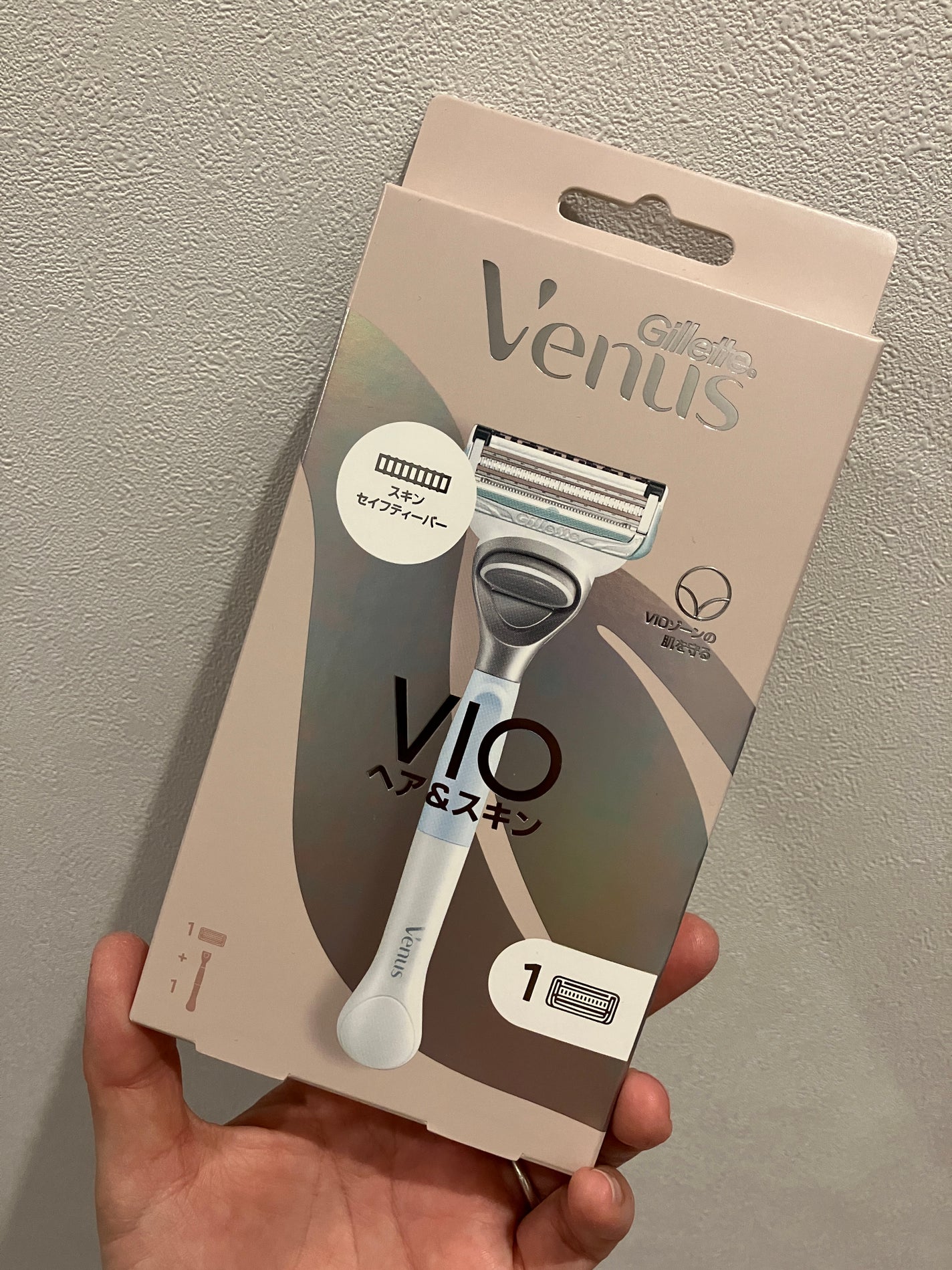ヴィーナス VIO ヘア&スキン カミソリ/Gillette Venus/シェーバーを使ったクチコミ(1枚目)