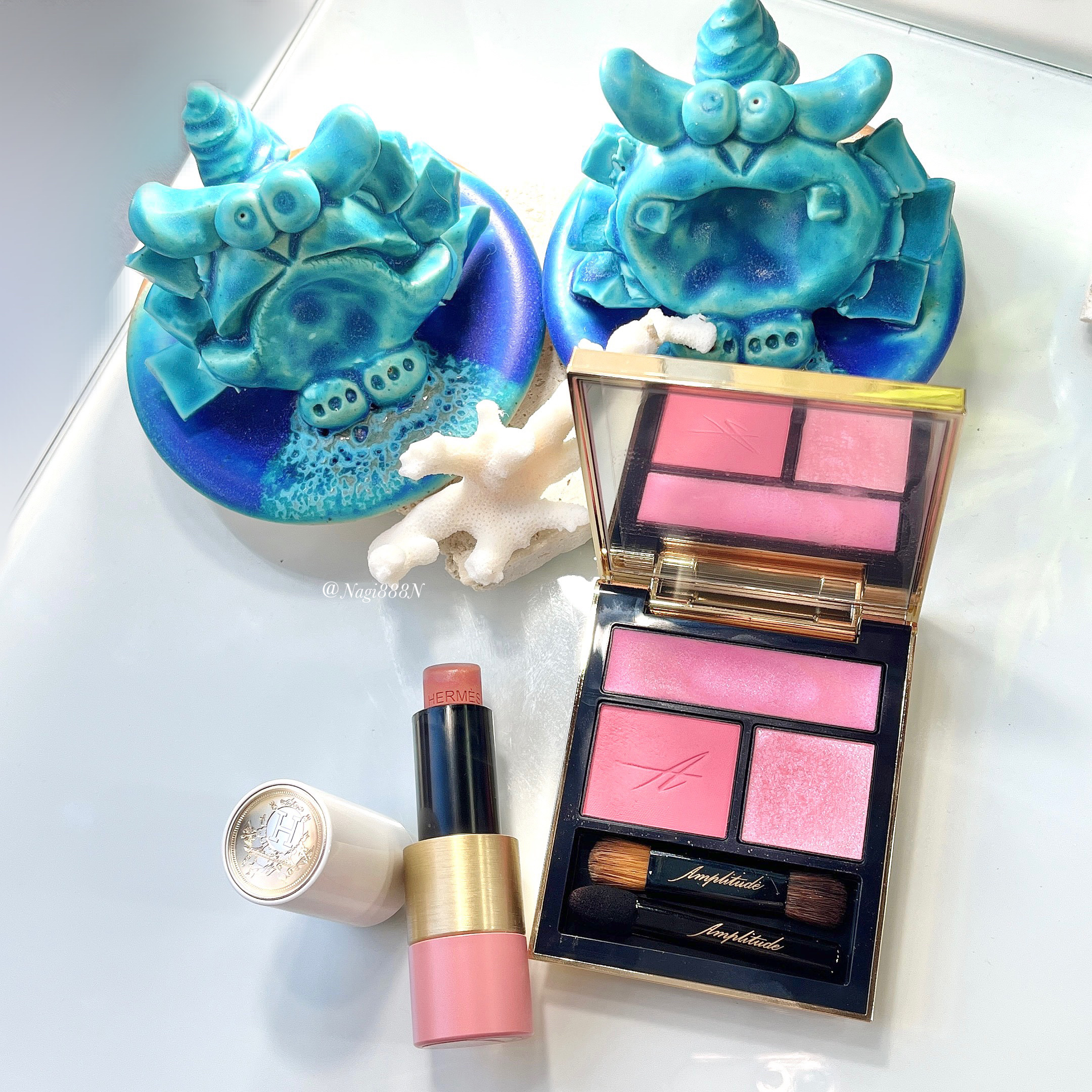 ローズ・エルメス ローズ ア レーヴル/エルメス/口紅を使ったクチコミ（2枚目）