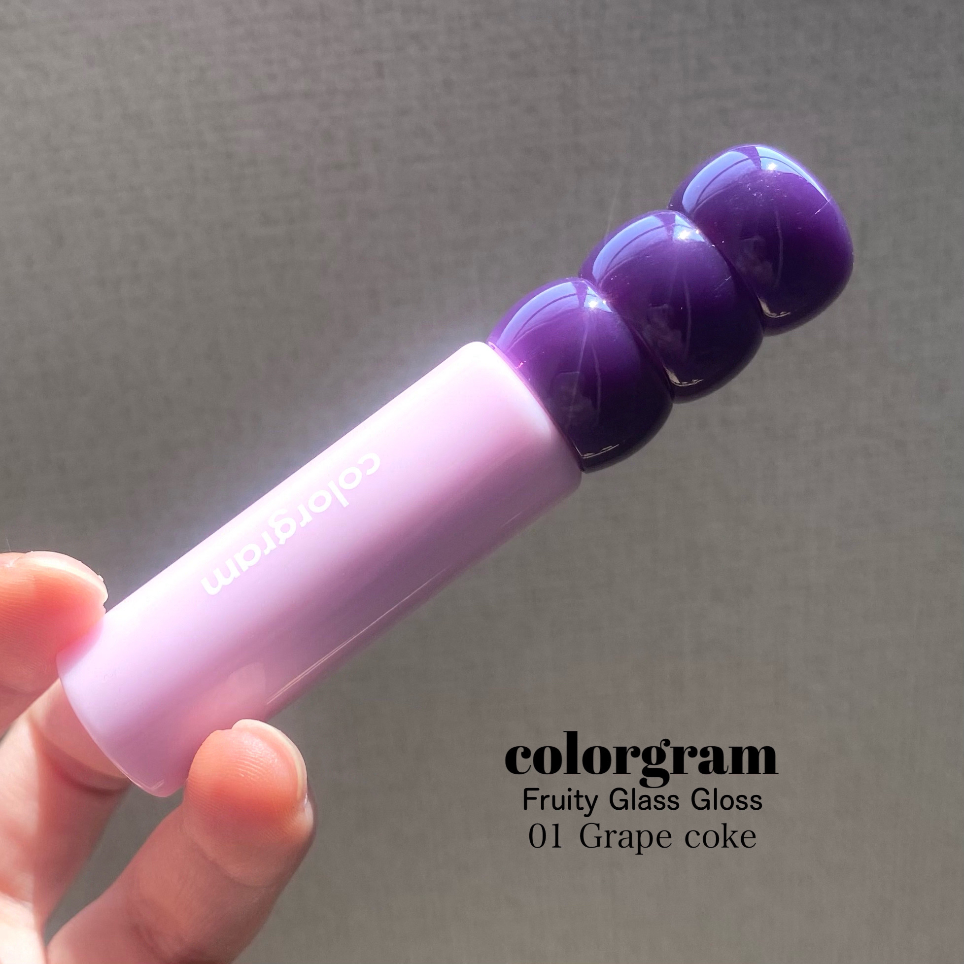 タンフルグラスグロス/Colorgram/リップグロスを使ったクチコミ（2枚目）