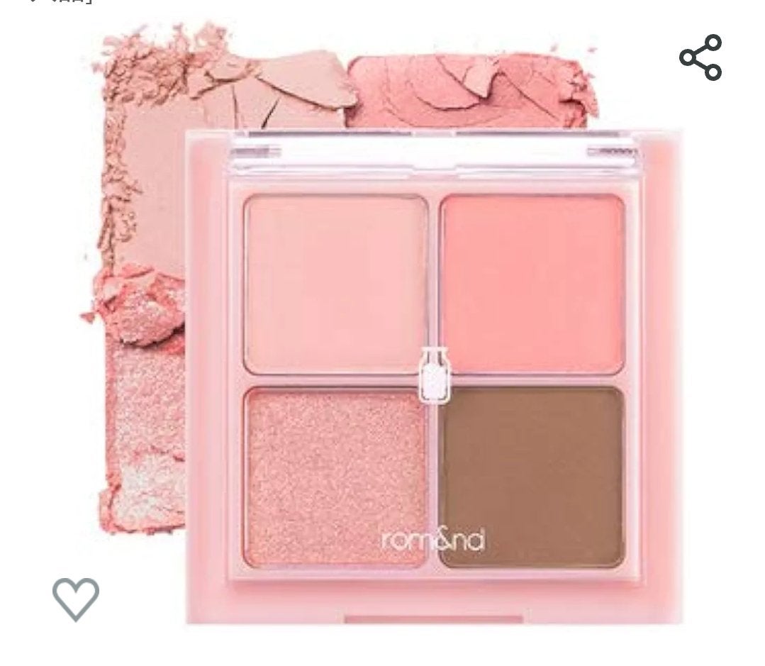 ベターザンアイズ ミルクシリーズ/rom&nd/アイシャドウパレットを使ったクチコミ(1枚目)