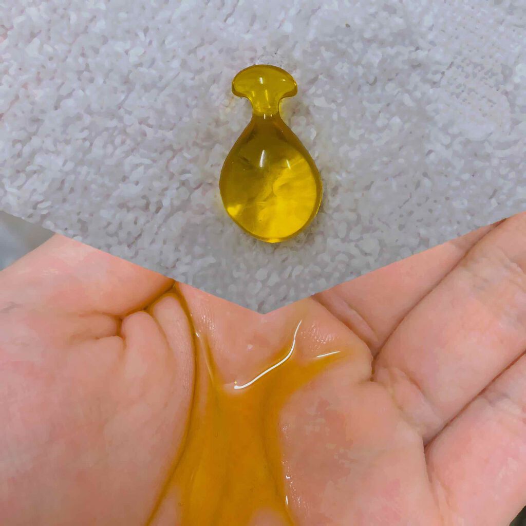 ボディ&ヘア オイルカプセル 3.5/&honey/ヘアオイルを使ったクチコミ(2枚目)