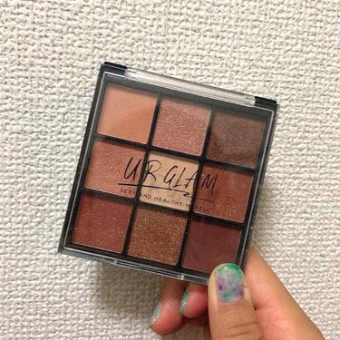 UR GLAM　BLOOMING EYE COLOR PALETTE/U R GLAM/アイシャドウパレットを使ったクチコミ（1枚目）