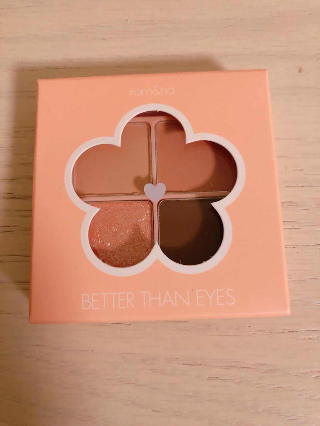 ベターザンアイズ/rom&nd/アイシャドウパレットを使ったクチコミ（2枚目）