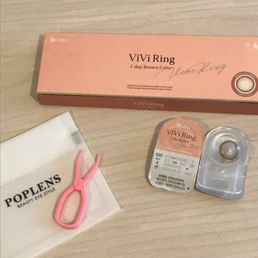 ViVi Ring 1day/OLENS/ワンデー（１DAY）カラコンを使ったクチコミ（3枚目）