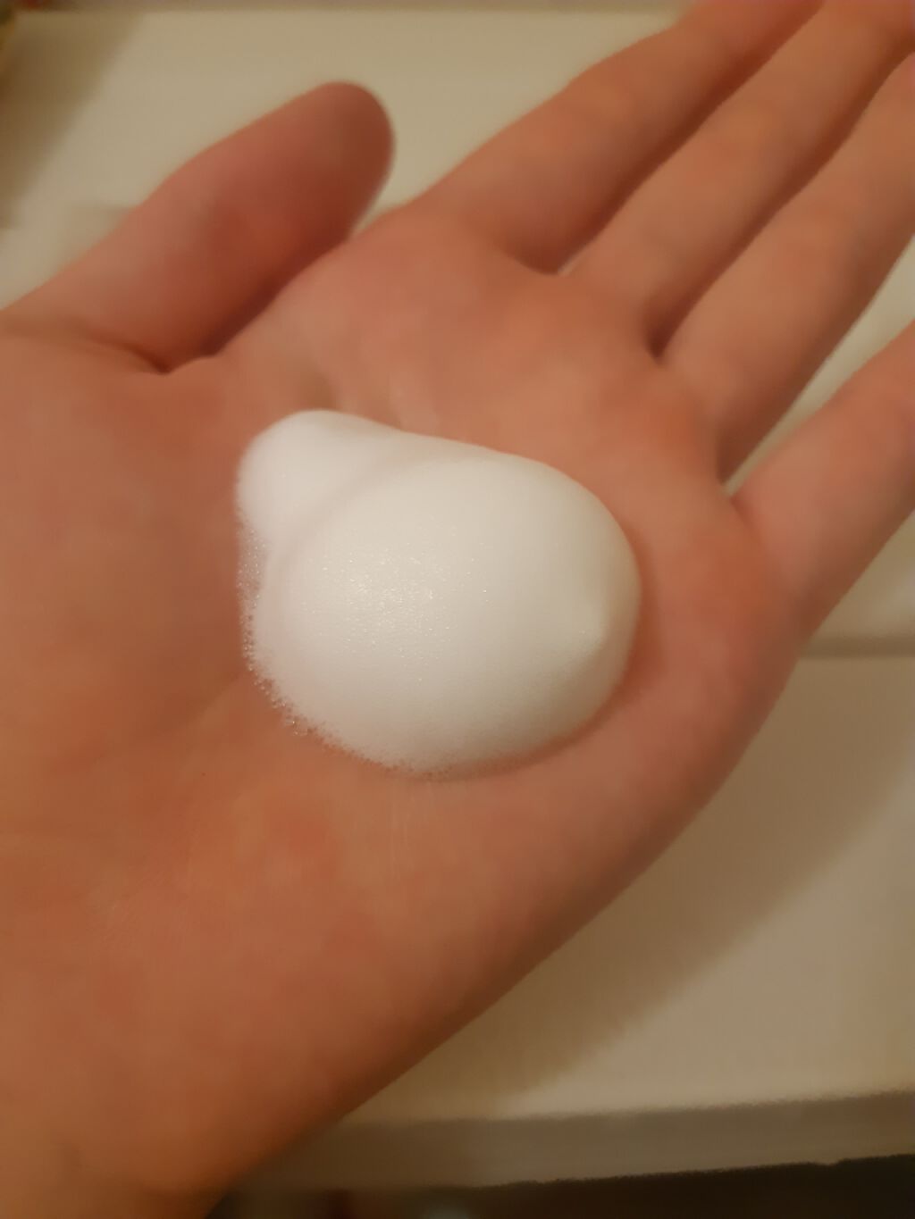 泡洗顔料 しっとりタイプ/オードムーゲ/泡洗顔を使ったクチコミ(4枚目)