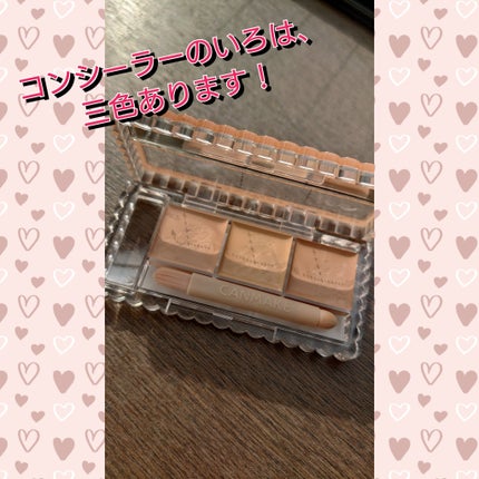 カラーミキシングコンシーラー/キャンメイク/パレットコンシーラーを使ったクチコミ(2枚目)