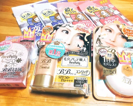 ミネラルBBパウダー EM(エンリッチモイスト)/毛穴パテ職人/プレストパウダーを使ったクチコミ(2枚目)