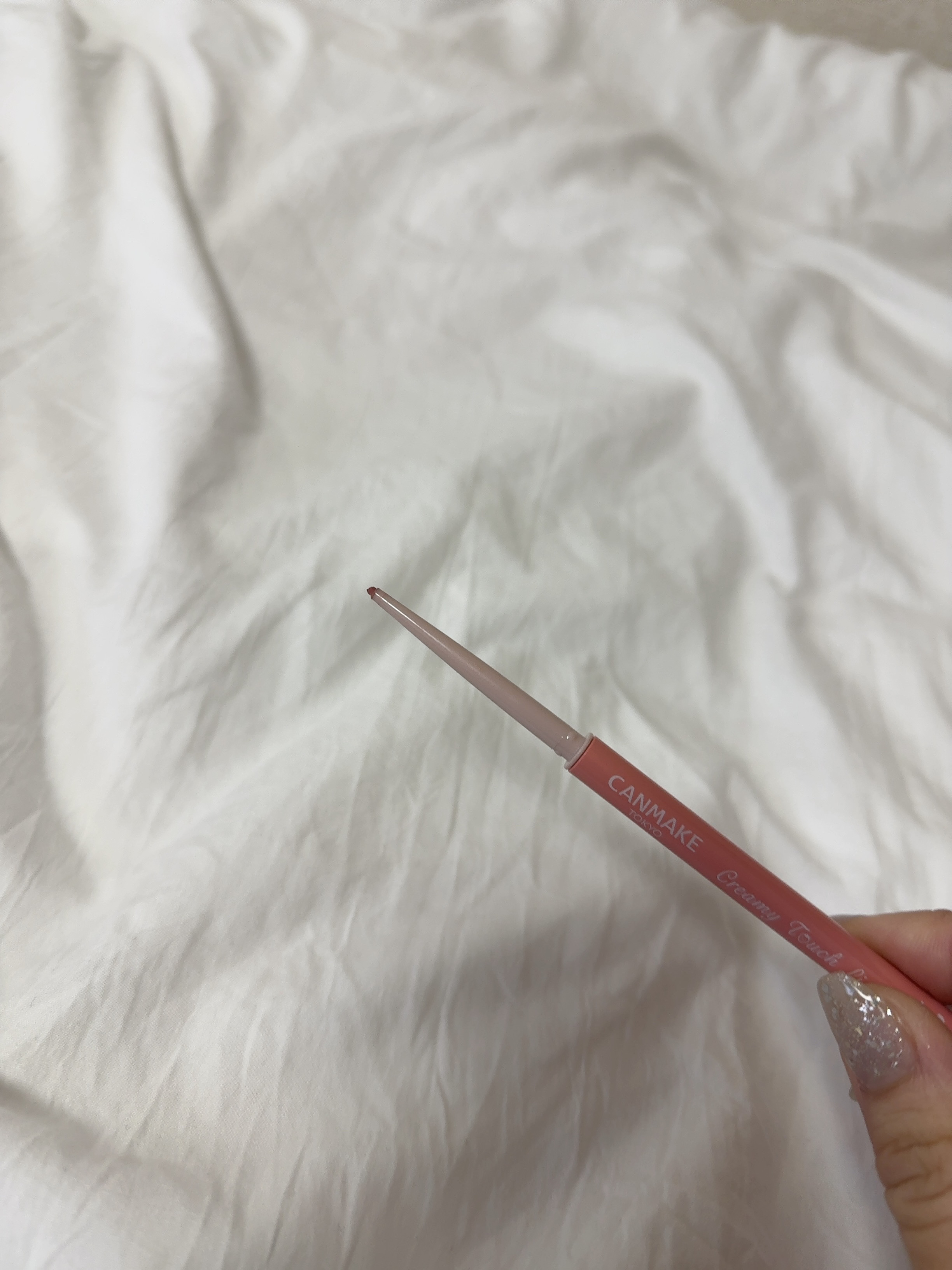 クリーミータッチライナー 14 イチゴキューピッド/キャンメイク/ジェルアイライナーを使ったクチコミ（3枚目）