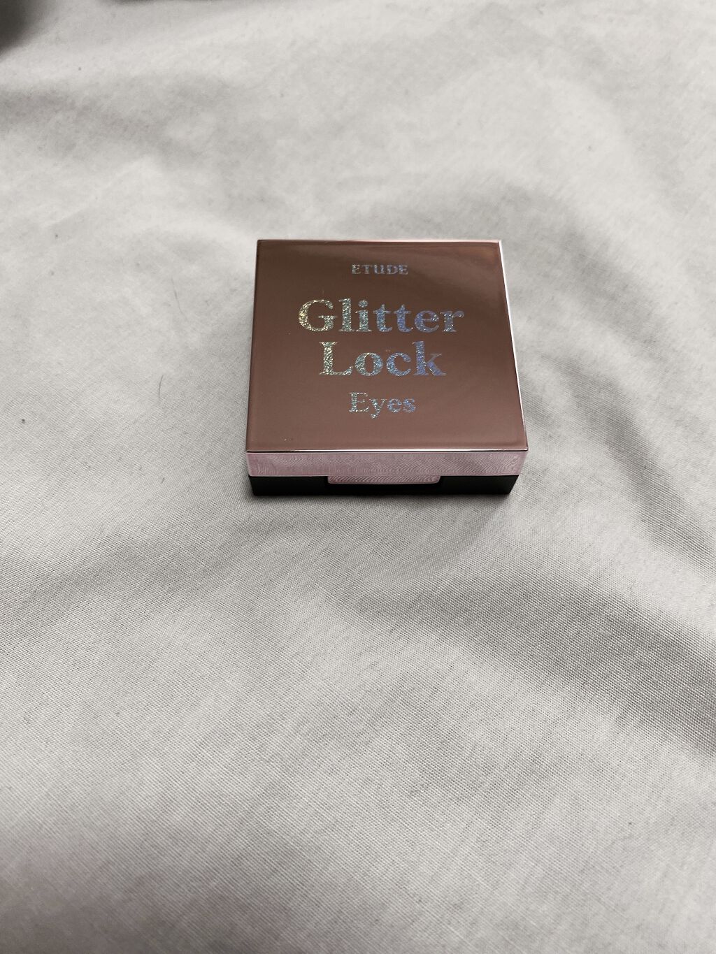 グリッターロックアイズ PK001（生産終了）/ETUDE/単色アイシャドウを使ったクチコミ（1枚目）