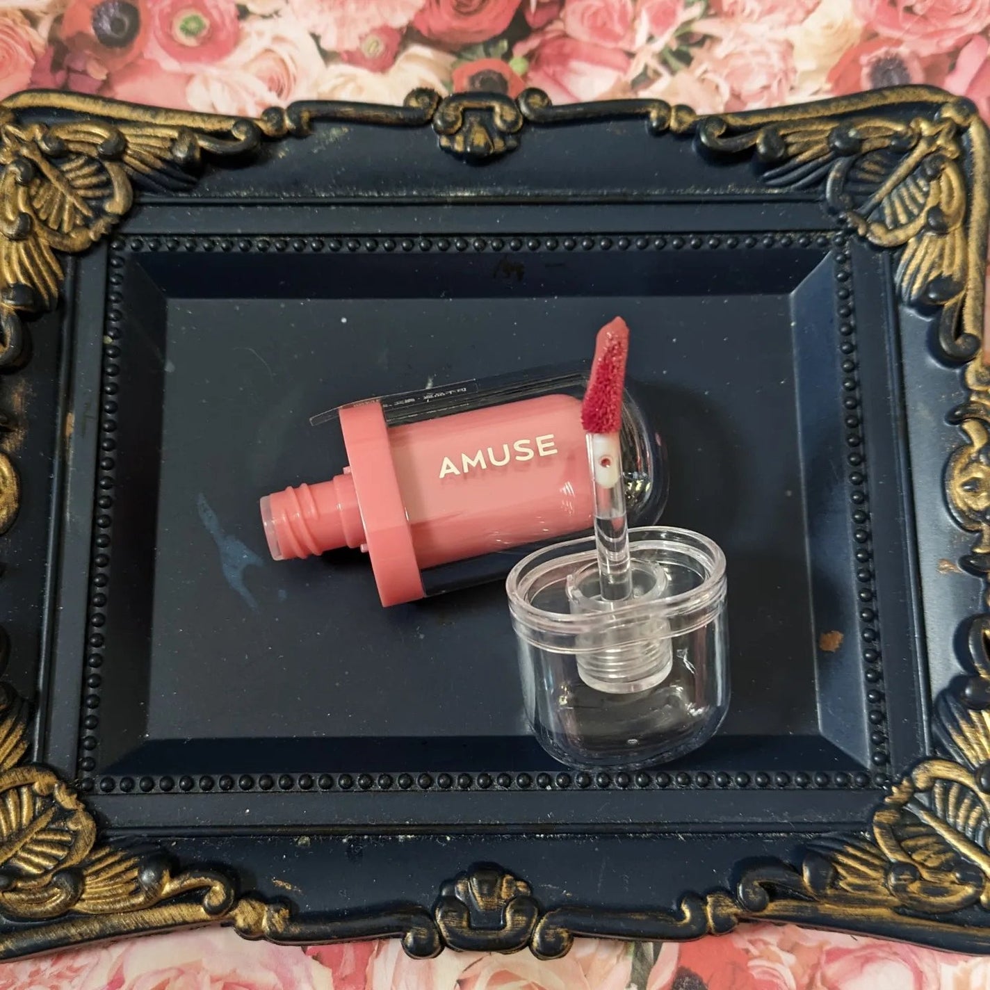 ジェルフィットティント/AMUSE/リップティントを使ったクチコミ(4枚目)