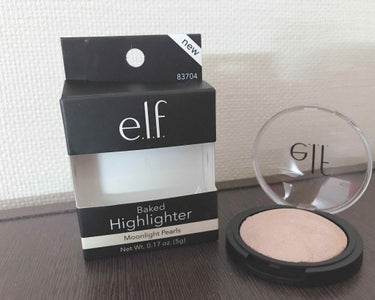 ベイクドハイライター/e.l.f. Cosmetics/パウダーハイライトを使ったクチコミ（2枚目）