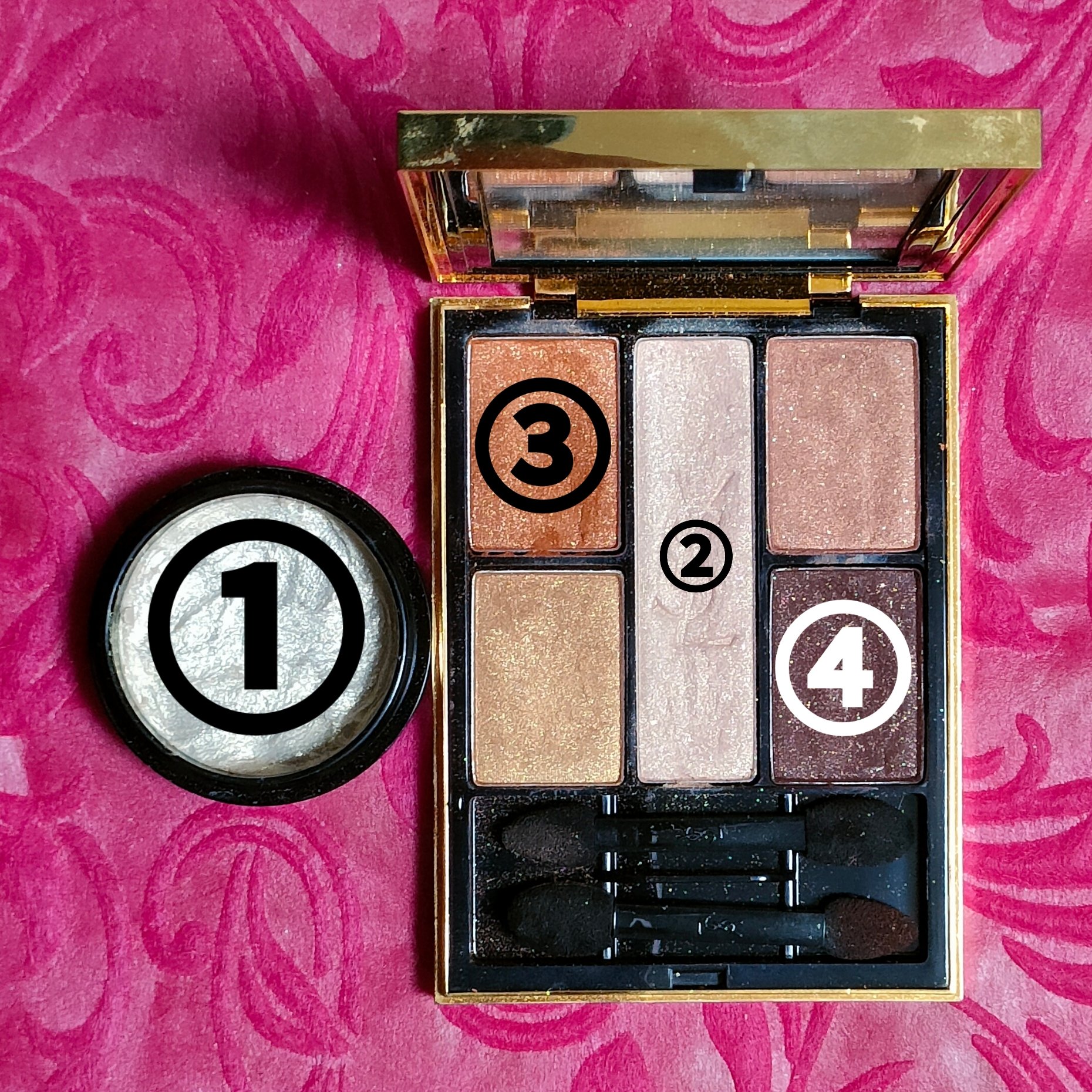 5 COLOUR HARMONY FOR EYES/YVES SAINT LAURENT BEAUTE/アイシャドウパレットを使ったクチコミ（3枚目）