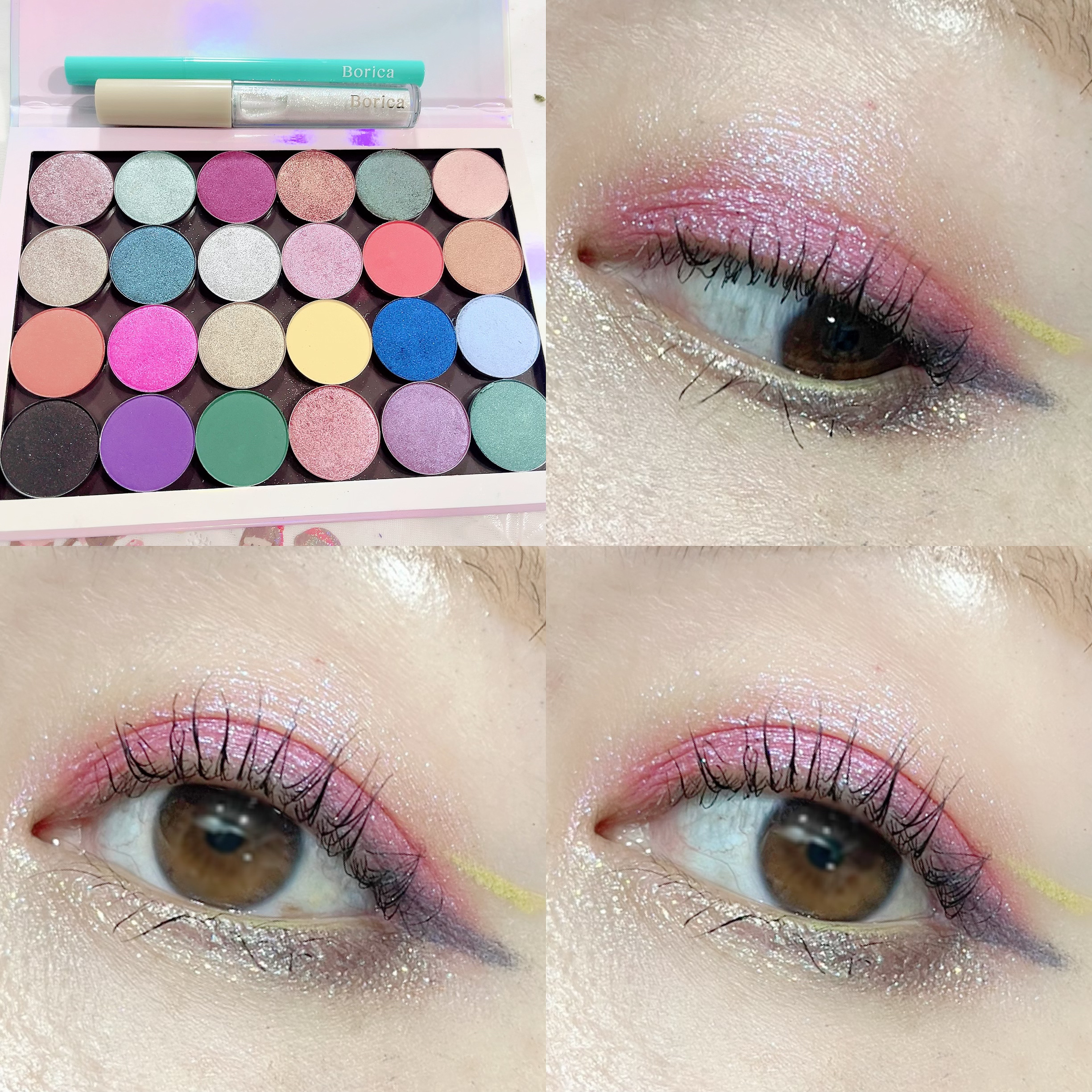 美容液カラーライナー/Borica/リキッドアイライナーを使ったクチコミ（1枚目）