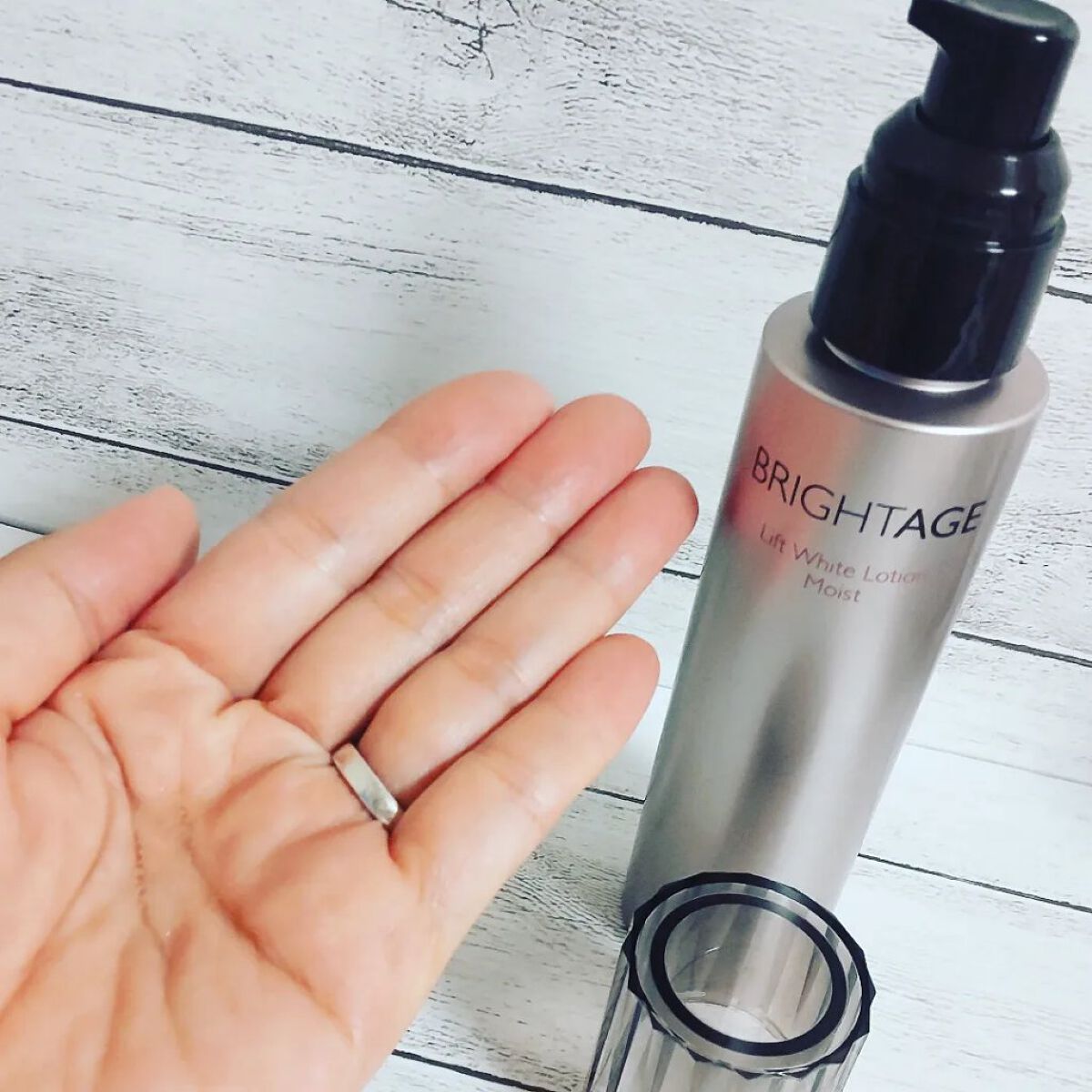 リフトホワイト パーフェクション/BRIGHTAGE/美容液を使ったクチコミ（3枚目）
